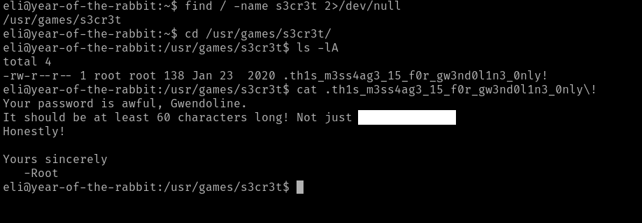 root message